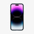 ACS04766 - iPhone 14 Pro Max Case Thin Fit in black showing the back